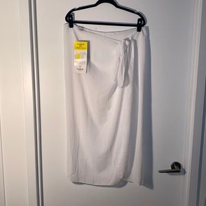 Longitude White Sarong